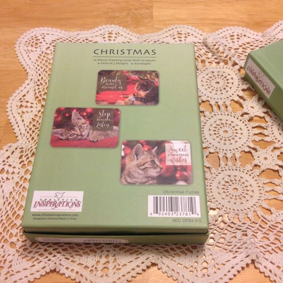 Bible Scriptures on Beautiful Die-cut Christmas Cards - Picture 12 of 12